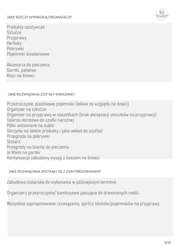Galeria zdjęć kart z listą wyposażenia i kosztami organizacji, zdjęcie 3